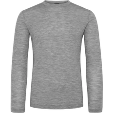 Pierre Robert Tröjor Pierre Robert Wool Long Sleeve Men - Grey Melange