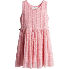 H&M Lace Look Dress - Pink (1287790003)