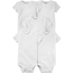 Bodysuits Children's Clothing Carter's Baby's Short Sleeve Bodysuits 5-pack - White