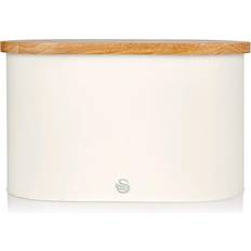 Bamboo Kitchen Storage Swan Nordic Bread Box
