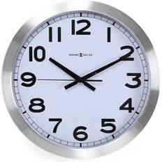 Howard Miller Spokane Brushed Aluminum Wall Clock 40cm