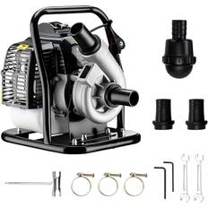 Wiltec Bensindriven Vattenpump 2-Taktsmotor 2 hk 400 l/min