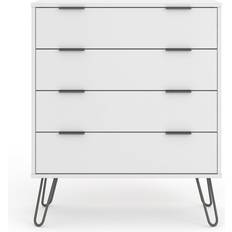 Core Products Augusta 4 White Chest of Drawer 76.5x90.3cm