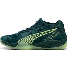 Unisex - Återvunna material Handbollsskor Puma Eliminate Nitro Sqd 4 Bordtennisskor - Green Terrain