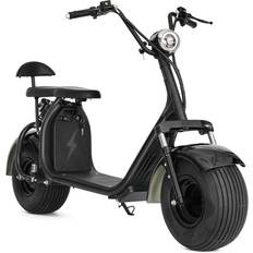 Med säte Elscooters X-Pro Fatboy 2 Seater V.2 500W - Svart