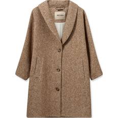 Mos Mosh Kappor & Rockar Mos Mosh Mmadelaide Herringbone Coat - Beige