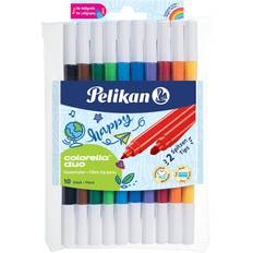 Pelikan Markers Pelikan Colorella Duo Fiber Tip Pens 10-pack