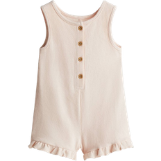 H&M Baby Sleeveless Romper Suit - Ljusrosa