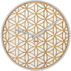 Nextime Bella Mirror Wood Väggklocka 50cm