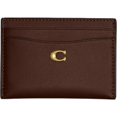 Coach Essential Card Case - Brass/Maple
