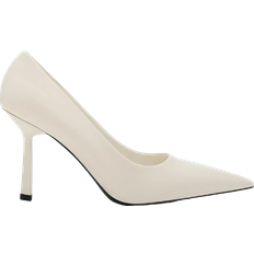 Slip-On Heels & Pumps Charles & Keith Pointed-Toe Pumps - Cream