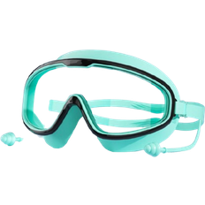 Shein pc Childrens Waterproof AntiFogging Swimming Goggles HighDefinition Big Frame Unisex Swim Eyewear For Adults