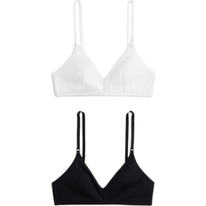 H&M White MAMA 2-pack Cotton Nursing Bras 36A