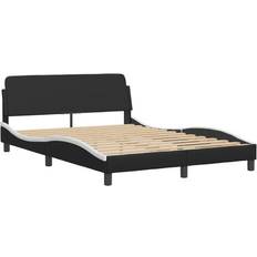 Polyester Bed Frames vidaXL Dover 135x190cm