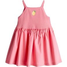 Babies - Everyday Dresses Children's Clothing H&M Print Detail Dress - Pink/Lemon (1285473002)