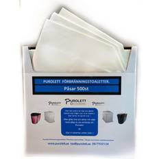 Purolett Purolett Waste Disposal Incineration Toilets bags 500-pack