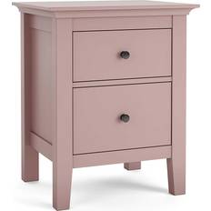 Bedside Tables on sale Dunelm Lynton Pink Bedside Table 40x49cm