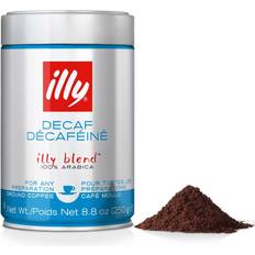 Koffeinfri Filterkaffe illy Koffeinfri Malet Kaffe 125 g