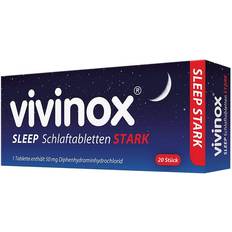 Rezeptfreie Arzneimittel VVivinox Sleep Schlaftabletten Stark 20 Stk. Tablette