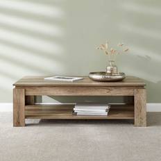 GFW Canyon Oak Coffee Table 59x108cm