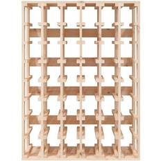 vidaXL 822531 Natural Wine Rack 70x94cm
