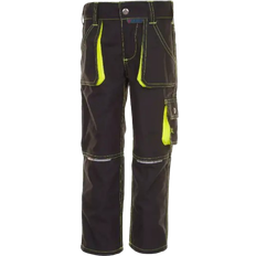 Arbejdsbukser børn Planam 6110 Work Trousers - Anthracite Grey/Yellow