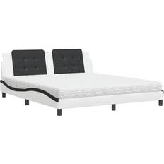 vidaXL med madrass 180x200cm