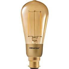 Megaman Gold Filament Squirrel Cage Incandescent Lamps 240V 3W B22
