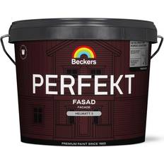 Beckers Fasadfärg 10L Faluröd Träfasadsfärg