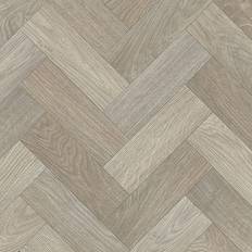 Flooring Beige Herringbone Wood Effect 2.8mm Vinyl Flooring Sheet 1m x 2m