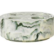Ferm LIVING Toothbrush Holders ferm LIVING Mist Toothbrush Holder Off-white Emerald