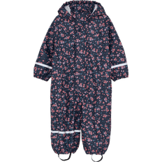Regenoveralls Kilmanock Regenanzug Mit Blumen-Muster - Blau/Rosa