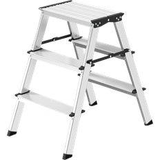 Harald Nyborg 3-Stegs Trappstege I Aluminium