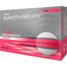 TaylorMade Golf TaylorMade Tour Response Stripe Golf Balls 12 Pack