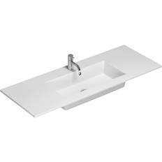 Scanbad Delta Micca Håndvask 120 cm Solid Surface Hvid