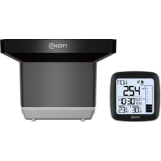 Conzept Wireless Rain Gauge and Outdoor Thermometer