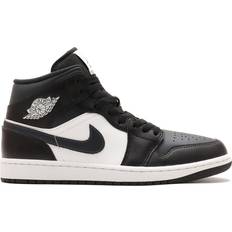 Nike Air Jordan 1 Skor Nike Air Jordan 1 Mid M - Black/Summit White/Off-Noir