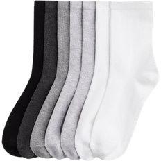 H&M Socks 7-pack - White/Grey Heather
