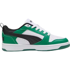 Puma Rebound V6 Lo da Ragazzi White/Black Archive Green