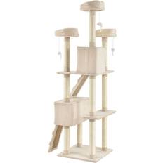 Juskys Cat Tree Amy Beige