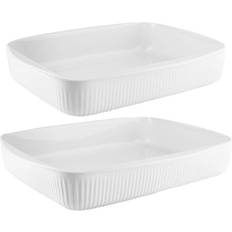 Hvid - Porcelæn Køkkenudstyr Eva Solo Trio Legio Nova Ovnfast fad 2stk
