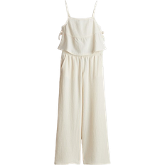 H&M 2-Delt Sæt I Bæk Og Bølge - Beige