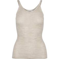 Tencel Linnen Pierre Robert Wool Singlet - Stone Beige