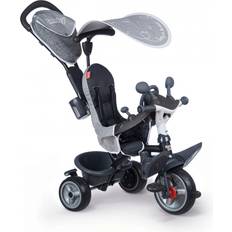 Broms Trehjulingar Smoby Tricycle Baby Driver Plus Grey