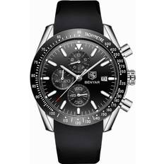 Benyar Reloj Para Hombre Cronógrafo Analógico Movimiento De Cuarzo
