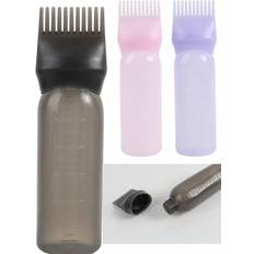 Shein 1pc Hair Dyeing Bottle Professional Brush Applicator Comb Scalp Care Hairdressing Coloring Styling Tool
