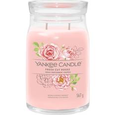 Yankee Candle Freshly Picked Rose Pink Scented Candle 569g