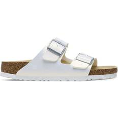 Birkenstock Arizona Birko-Flor Embossed - Shiny White