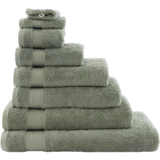 Dunelm Egyptian Cotton Guest Towel Green (60x40cm)