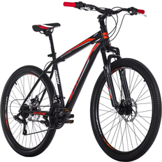 26" Mountainbikes KS Cycling Catappa 50cm - Black/Red